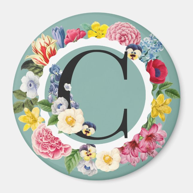 Monogramm Magnet (Vorne)