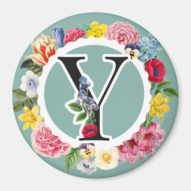 Monogramm Magnet (Vorne)
