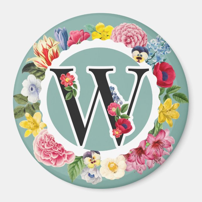 Monogramm Magnet (Vorne)