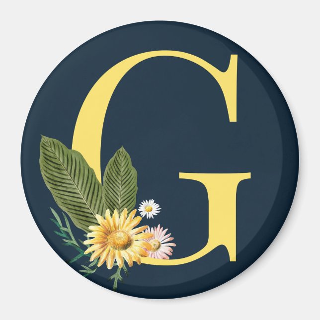 Monogramm Magnet (Vorne)