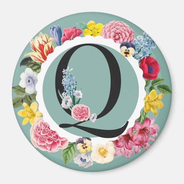 Monogramm Magnet (Vorne)