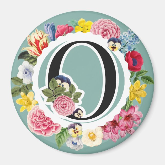 Monogramm Magnet (Vorne)