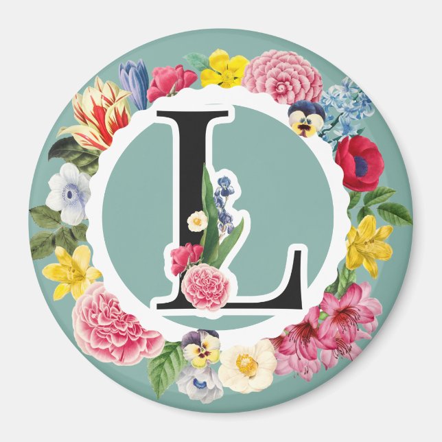 Monogramm Magnet (Vorne)