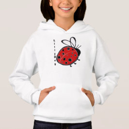 Monogramm-Marienkäferhoodie-Schablone Hoodie