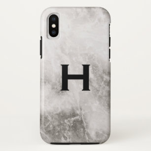 Monogramm-Marmor-Hintergrund Case-Mate iPhone Hülle