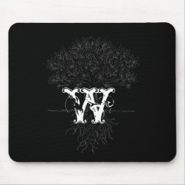 Monogramm-Maus-Pad Mousepad