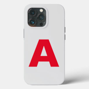 Monogramm Minimalistisch Name Anfänglich modern hi Case-Mate iPhone Hülle