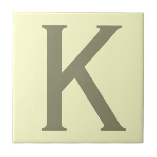 Monogramm Minimalistisch Name Anfänglich modern hi Fliese