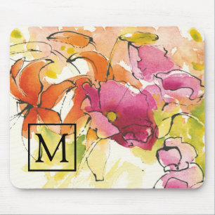 Monogramm Mitte Juli Mousepad