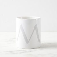 Monogramm modern einfache Minimalist Plain