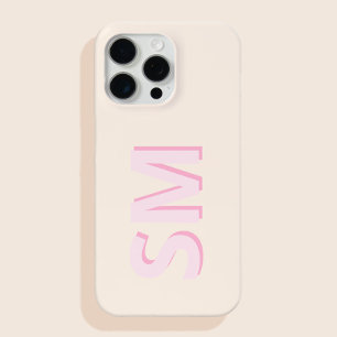 Monogramm Modern Minimalistisch Case-Mate iPhone Hülle
