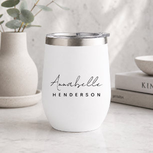 Monogramm   Modern Minimalistisch Sauber Einfach W