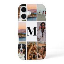 Monogramm Moderner Fotocollage