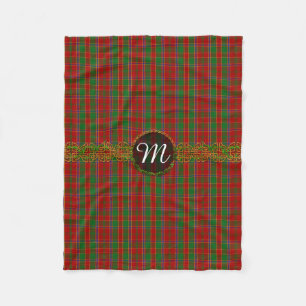 Monogramm Munro Tartan Fleecedecke