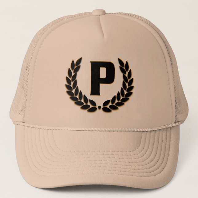 Monogramm-Mütze Truckerkappe (Vorderseite)