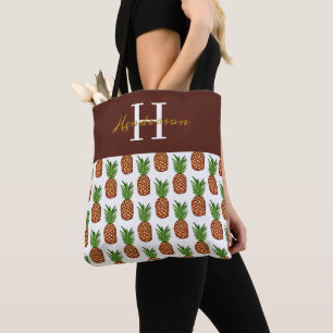 Monogramm Name Ananas Muster