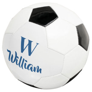 Monogramm Name Klassischer Sportfußball Fußball