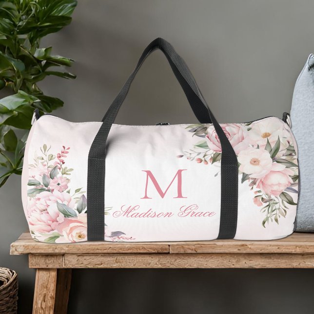 Monogramm Name Personalisiert Benutzerdefiniert Duffle Bag (Von Creator hochgeladen)