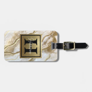 Monogramm-Name Personalisiert Gepäckanhänger