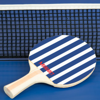 Monogramm-Name Ping-Pong-Schläger Tischtennis Schläger