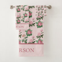 Monogramm Name Roses Roses Shabby Chic