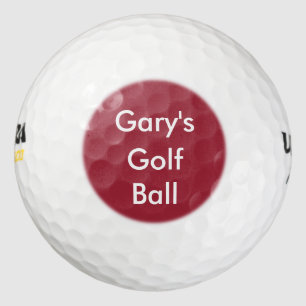 Monogramm-Namenstropfen Golfball