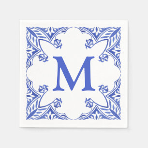 Monogramm Napkins Serviette