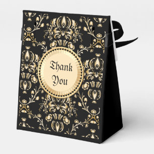 Monogramm-nobler eleganter geschenkschachtel