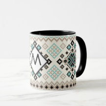 Monogramm Nordic Cross Stitch Muster