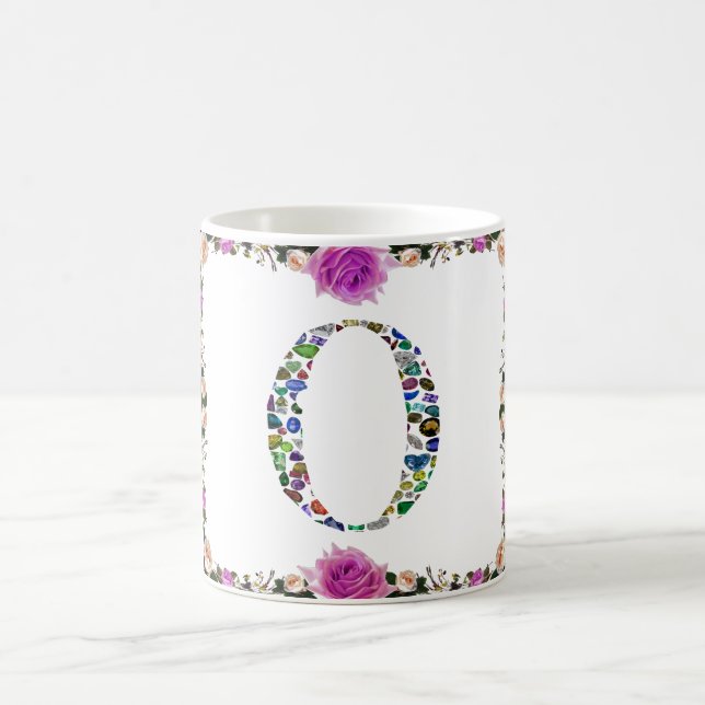 Monogramm 'O' Kaffeetasse (Mittel)