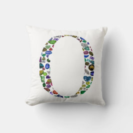 Monogramm 'O' Kissen