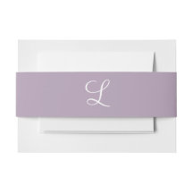 Monogramm Pastell Lila