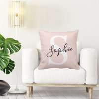 Monogramm Pastell mit Personalisiertem modernen Na
