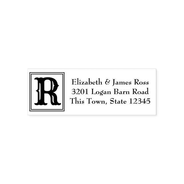 Monogramm Permastempel (Design)