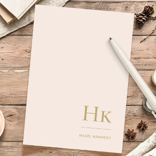 Monogramm Personalisiert Briefpapier