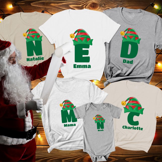 Monogramm Personalisiert mit Name T-Shirt (Von Creator hochgeladen)