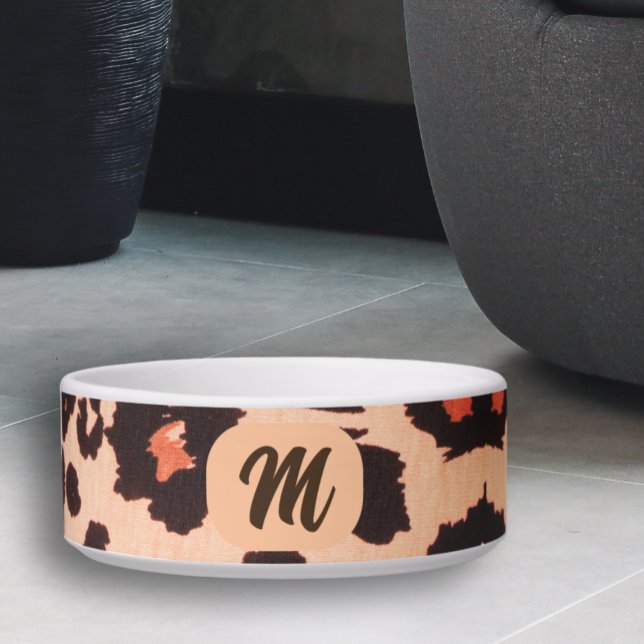 Monogramm Personalisiert Niedlich, Moderne Pet-Sch Napf (Von Creator hochgeladen)