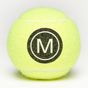 Monogramm personalisiert tennisbälle