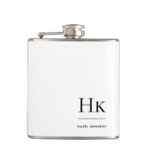 Monogramm Personalisiert weiß Mit Monogramm