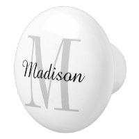 Monogramm-Personalisierter Druckknopf