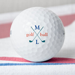 Monogramm/personalisiertes Logo Golfball