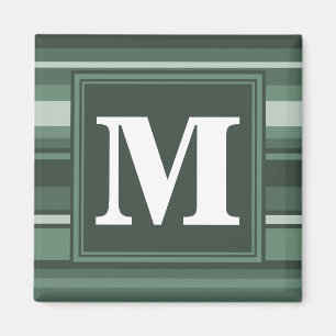 Monogramm Phalelgrün Magnet