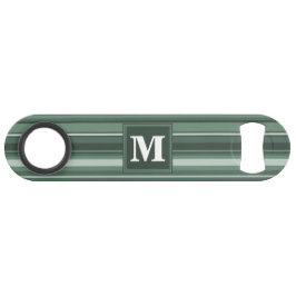 Monogramm Phalelgrün Speed Flaschenöffner