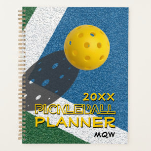 Monogramm PICKLEBALL Planer
