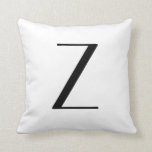 Monogramm Pillows Buchstaben Z Kissen<br><div class="desc">Monogramm Pillows Buchstaben Z</div>