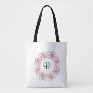 Monogramm Pink Floral