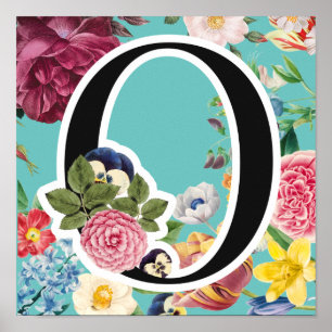Monogramm Poster