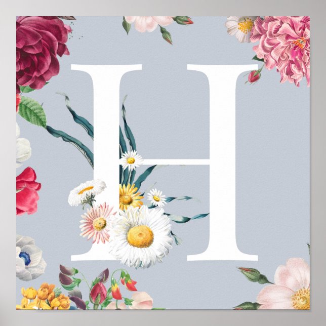 Monogramm Poster (Vorne)