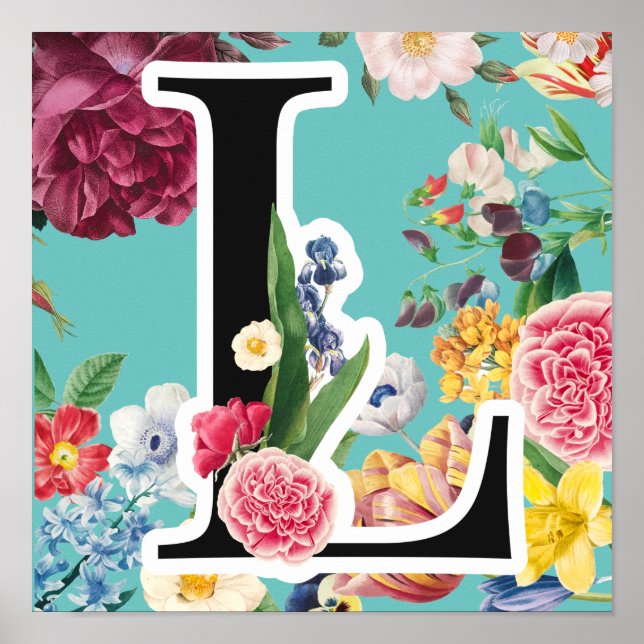 Monogramm Poster (Vorne)