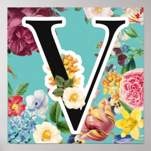 Monogramm Poster